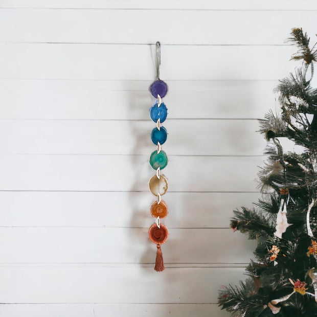 Chakra/Rainbow Agate Garland - Mod North & Co.