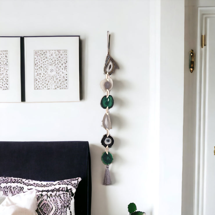 Forest Glam Agate Garland - Mod North & Co.