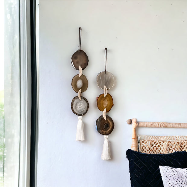 Umber Agate Garland | 3-Slice Design - Mod North & Co.