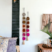 Magenta Sunset Agate Garland - Mod North & Co.