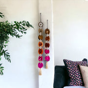 Magenta Sunset Agate Garland - Mod North & Co.