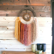 Sunset Ombre Agate Dreamer Wall Hanging | Choose Your Agate - Mod North & Co.