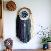Ocean Ombre Agate Dreamer Wall Hanging | Choose Your Agate - Mod North & Co.
