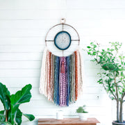 Pastel Chakra Rainbow Agate Dreamer Wall Hanging | Choose Your Agate - Mod North & Co.