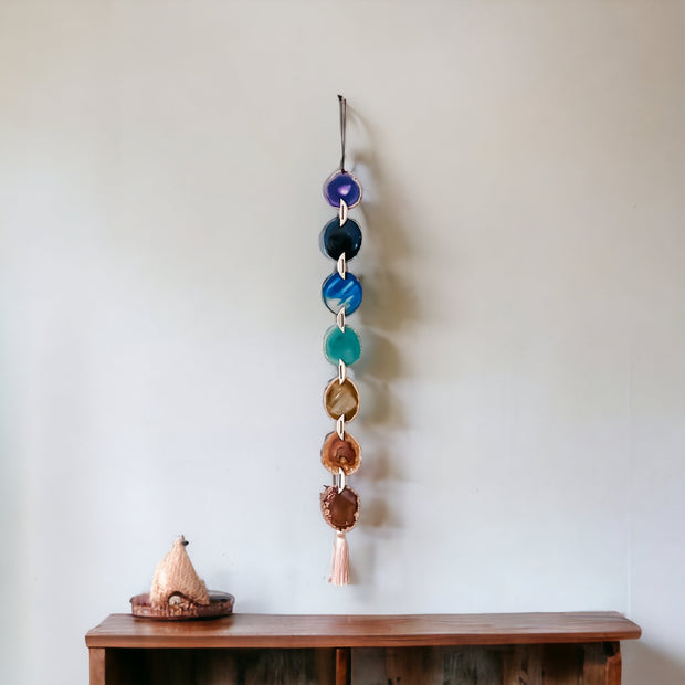 Chakra/Rainbow Agate Garland - Mod North & Co.