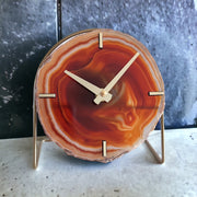 Red Agate Clock | Ready to Ship - Mod North & Co.