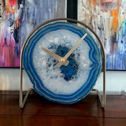 Blue Agate Clock - Mod North & Co.