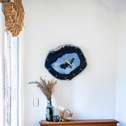 Blue Agate Wall Clock (11 Inch) - Mod North & Co.