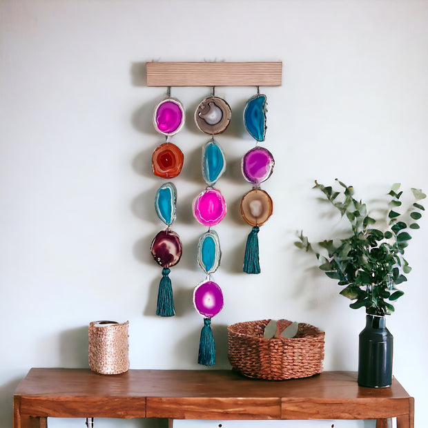 Magenta Teal Uma Hanging (Pair or Single) - Mod North & Co.