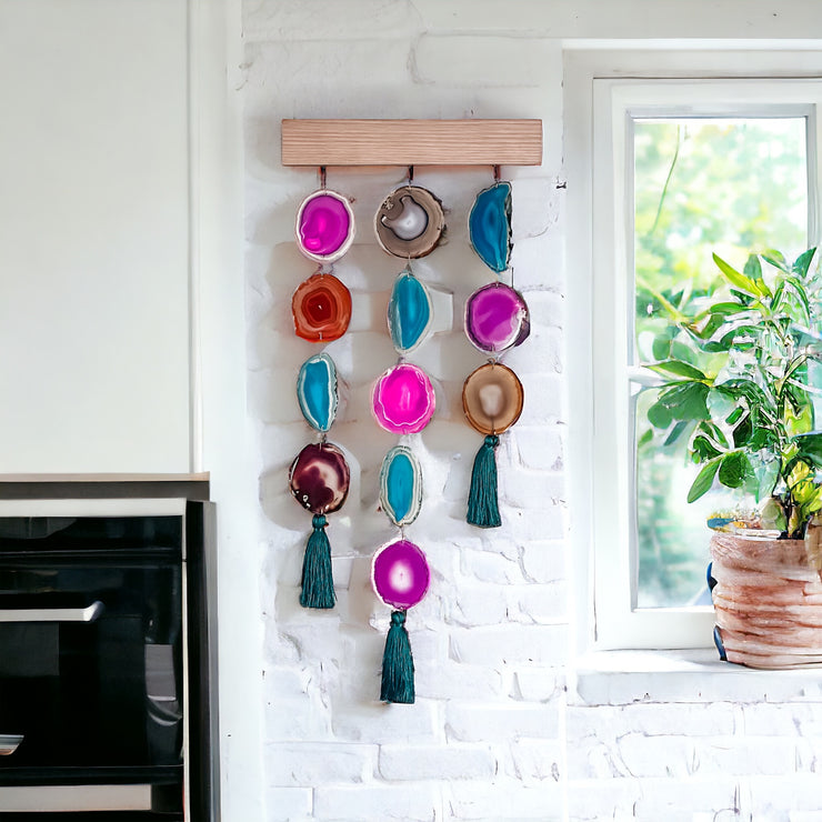 Magenta Teal Uma Hanging (Pair or Single) - Mod North & Co.