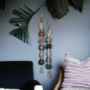 Teal Umber Agate Garland - Mod North & Co.