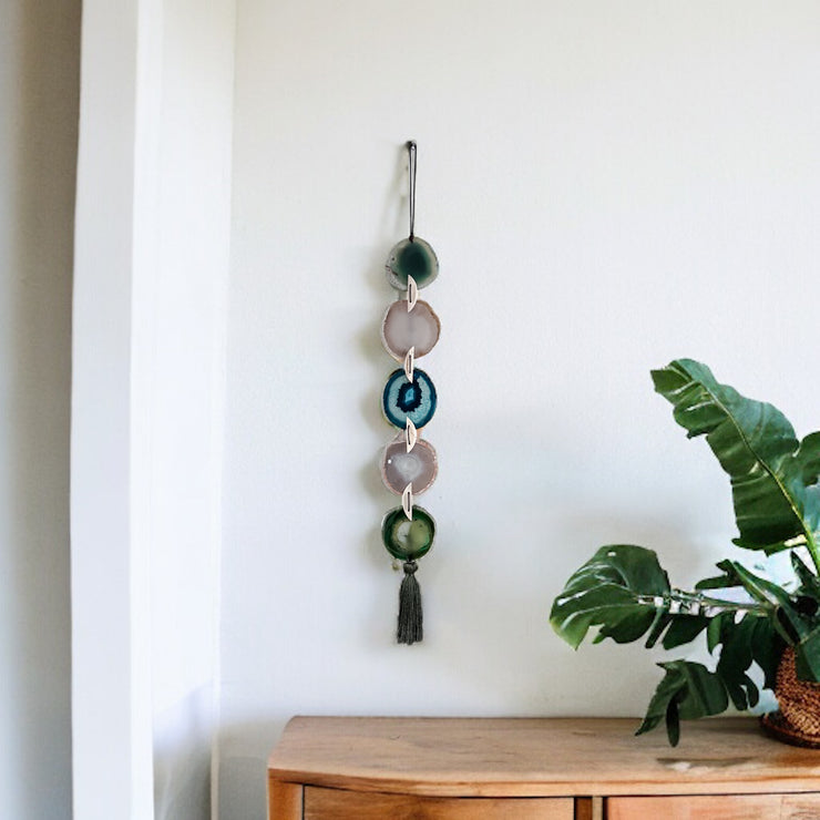 Mossy Vibes Agate Garland - Mod North & Co.