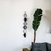Charcoal Agate Garland | No Leather - Mod North & Co.