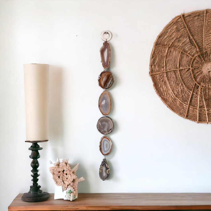 Umber Agate Garland | No Leather