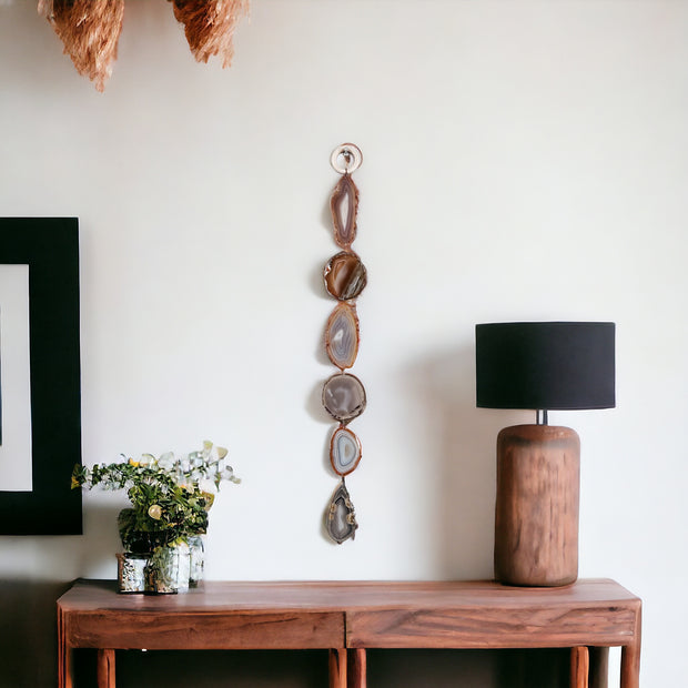 Umber Agate Garland | No Leather