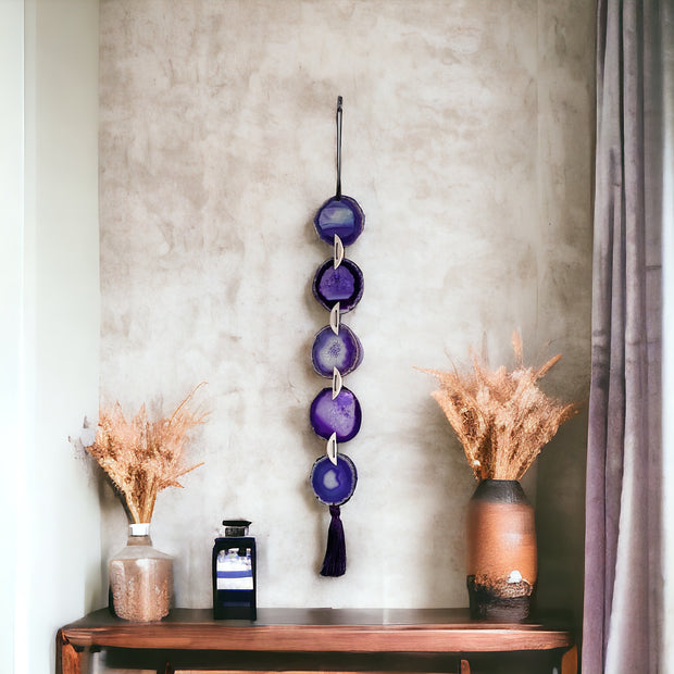 Wisteria Agate Garland - Mod North & Co.