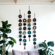 Jackson Agate Garland – Handcrafted Boho Wall Hanging (Multiple Sizes)