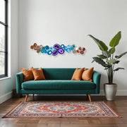 Celestial Flow Chakra Agate Wall Art - 27 Piece | DIY Installation