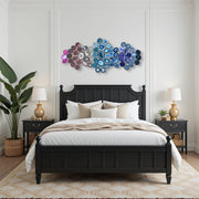 Radiant Spectrum Agate Wall Art Set - 64 Piece | DIY Installation