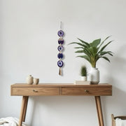 Wisteria Agate Garland – Handcrafted Boho Wall Hanging