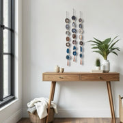 Scandi-Boho Agate Garland – Handcrafted Minimalist Wall Hanging