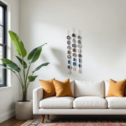 Scandi-Boho Agate Garland – Handcrafted Minimalist Wall Hanging