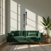 Esme Agate Garland – Handcrafted Ombré Wall Hanging