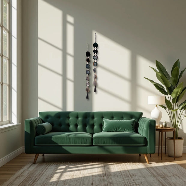 Esme Agate Garland – Handcrafted Ombré Wall Hanging