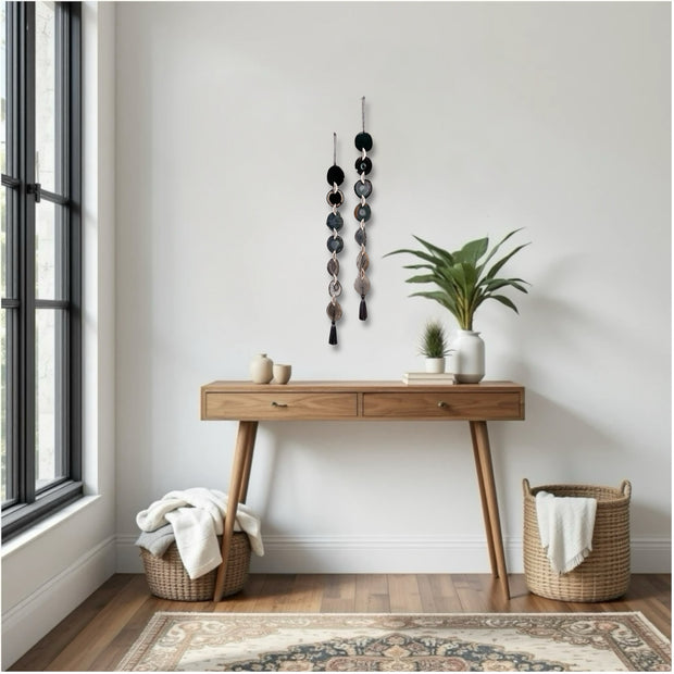 Esme Agate Garland – Handcrafted Ombré Wall Hanging