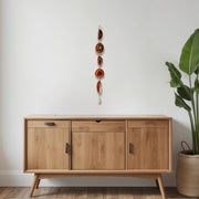Mesa Chime Agate Garland – Handcrafted Boho Wall Hanging