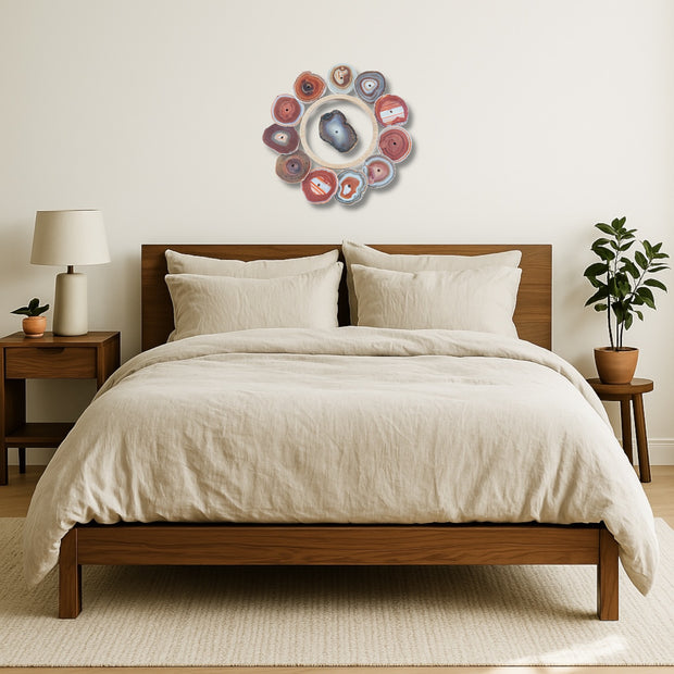 Sierra Mesa Agate Wall Art Set – 12 Piece | DIY Installation