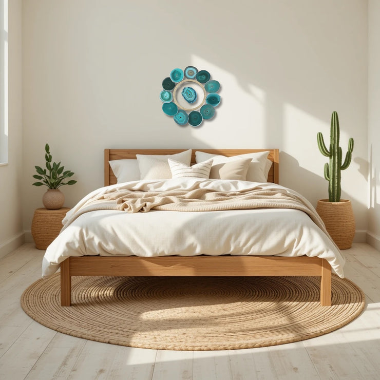 Laguna Glow Agate Wall Art Set – 13 Piece | DIY Installation