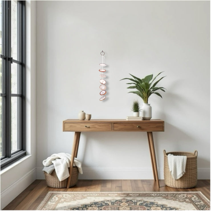 Cloud No. 1 – Indoor Agate Slice Sculpture for Wall or Ceiling
