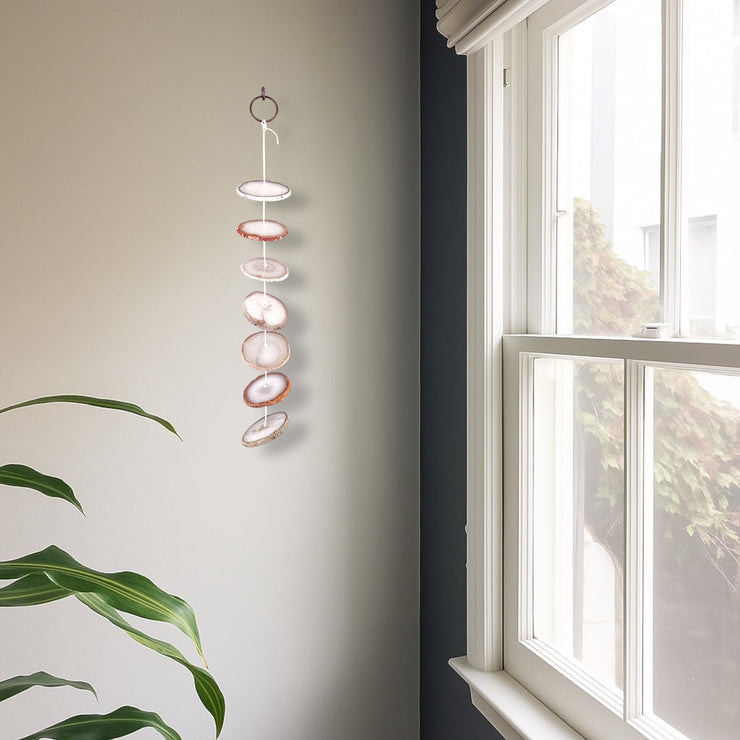 Cloud No. 1 – Indoor Agate Slice Sculpture for Wall or Ceiling