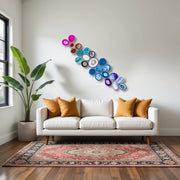Celestial Flow – 23-Piece Agate Wall Art Set | DIY Installation