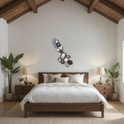 Umber Drift Agate Wall Art Set – 15 Piece | DIY Installation No. 2