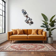 Umber Drift Agate Wall Art Set – 15 Piece | DIY Installation No. 2