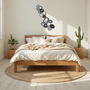 Umber Drift Agate Wall Art Set – 15 Piece | DIY Installation No. 2