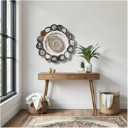 Ember Driftwood Agate Wall Art Set – 17 Piece | DIY Installation