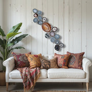 Ember Driftwood Agate Wall Art Set – 17 Piece | DIY Installation No. 2