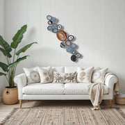 Ember Driftwood Agate Wall Art Set – 17 Piece | DIY Installation No. 2