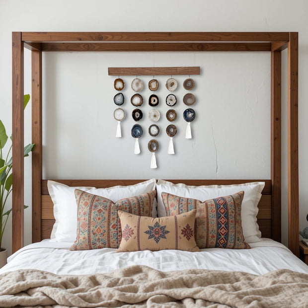 Umber Uma Wall Hanging – 24-Inch | Handcrafted Boho Wall Hanging | No. 1