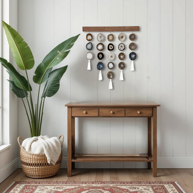 Umber Uma Wall Hanging – 24-Inch | Handcrafted Boho Wall Hanging | No. 1