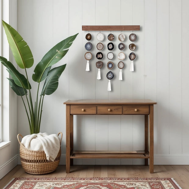 Umber Uma Wall Hanging – 24-Inch | Handcrafted Boho Wall Hanging | No. 2
