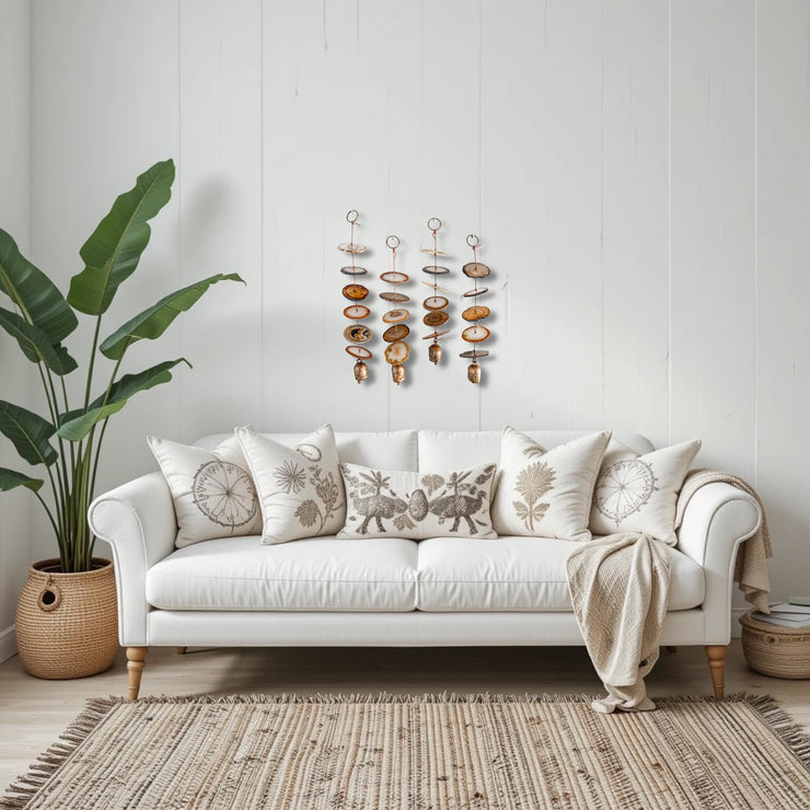 Natural Agate Hanging for Wall or Ceiling - Carmella Design