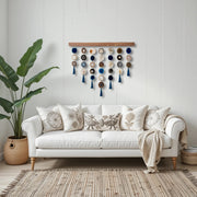 Sapphire Sol Uma Agate Wall Hanging (36 Inch)