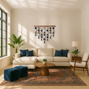 Sapphire Sol Uma Agate Wall Hanging (36 Inch)