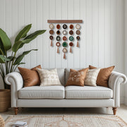 Southwest Boho Uma Wall Hanging – 24-Inch | Handcrafted Boho Wall Hanging | No. 2