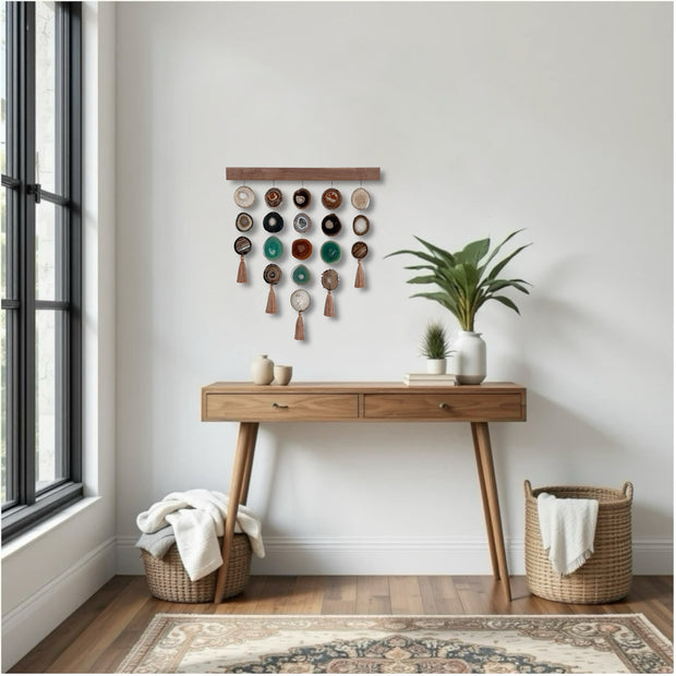 Southwest Boho Uma Wall Hanging – 24-Inch | Handcrafted Boho Wall Hanging | No. 1