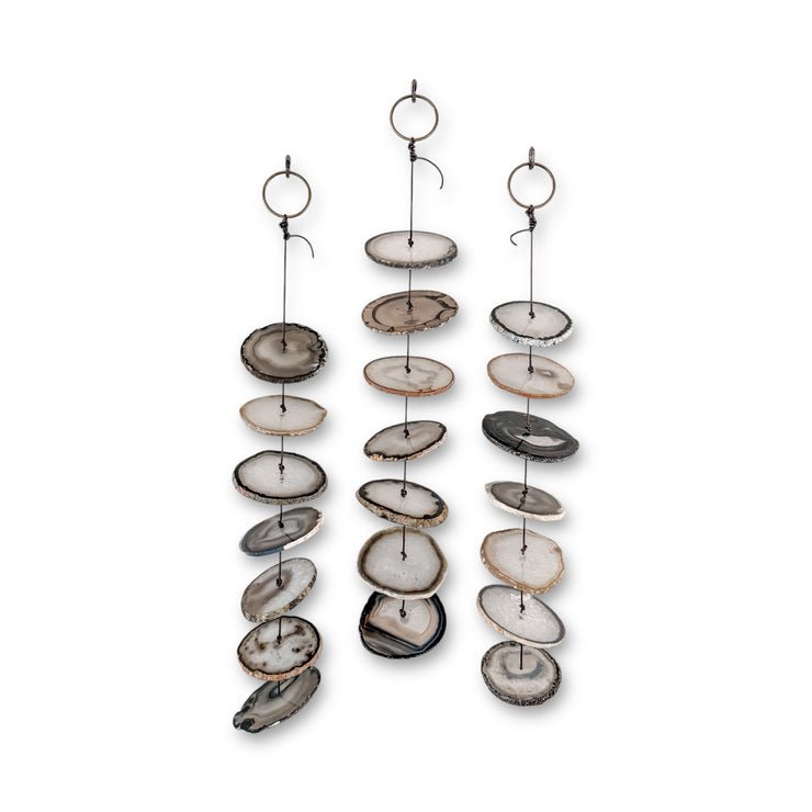 Charcoal Agate Hanging (Choose the One You Love)